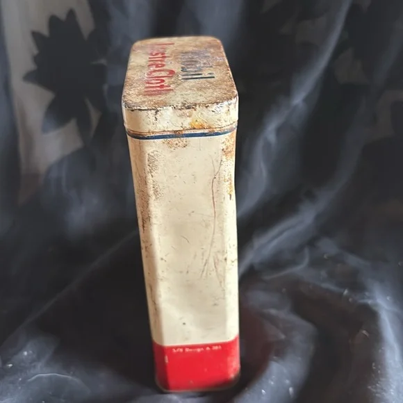 Vintage Mobil Lustre Cloth S/V Design A-381 Socony-Vacuum Oil Company Inc. tin - Picture 4 of 10